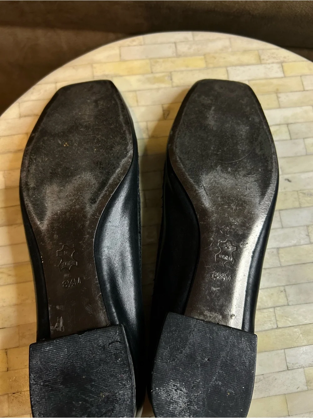 Tory Burch Thea black flats size 8.5